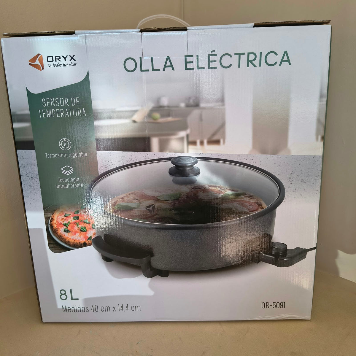 Olla eléctrica de 8 Litros